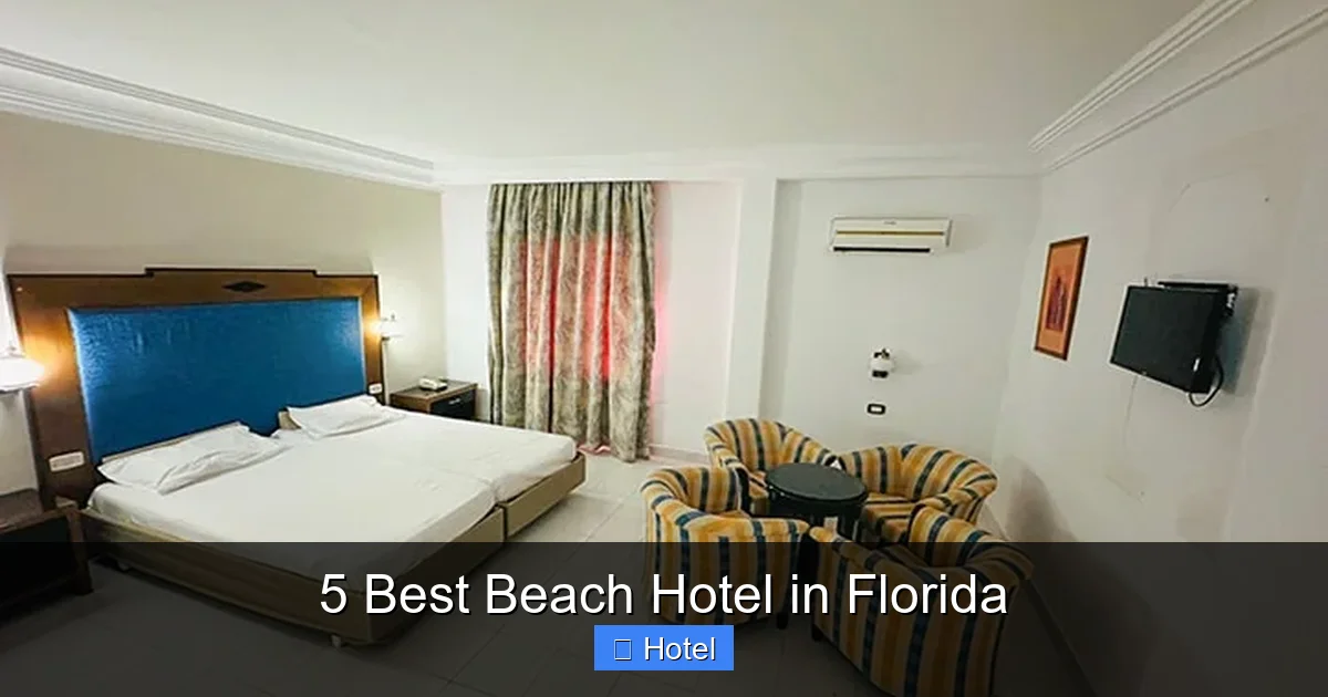 5 Best Beach Hotel in Florida