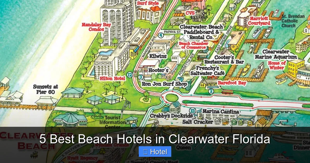 5 Best Beach Hotels in Clearwater Florida
