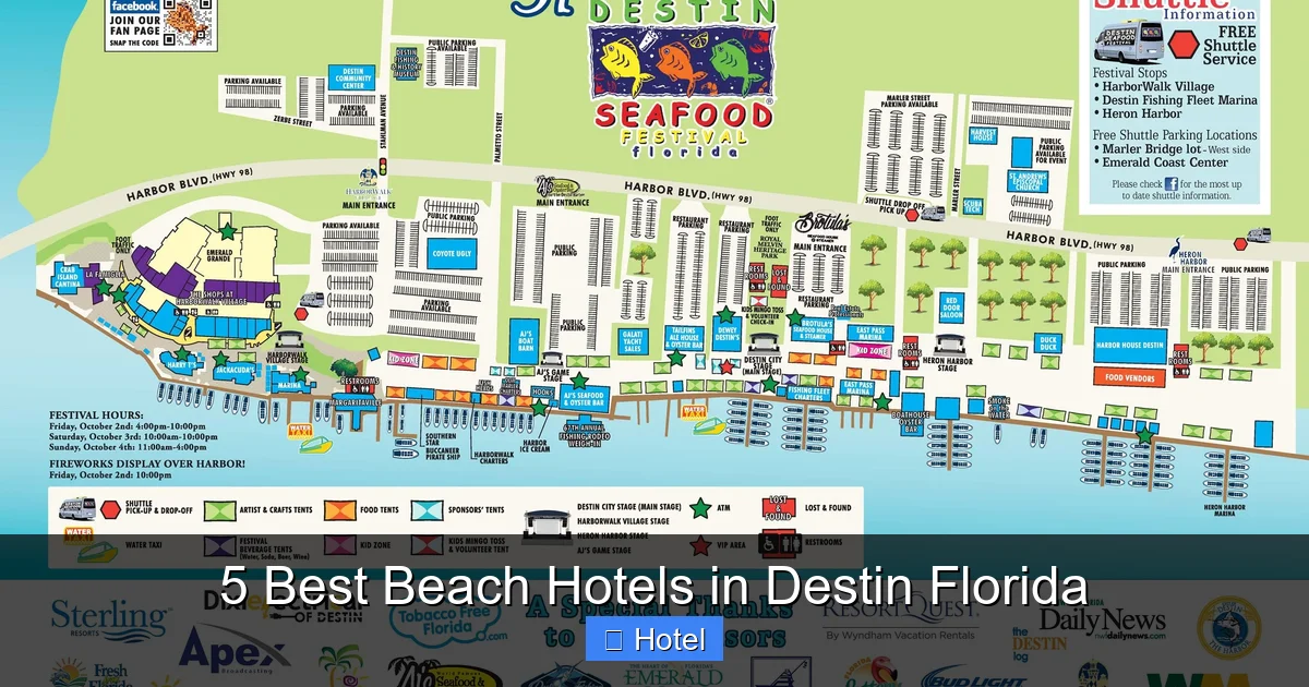 5 Best Beach Hotels in Destin Florida