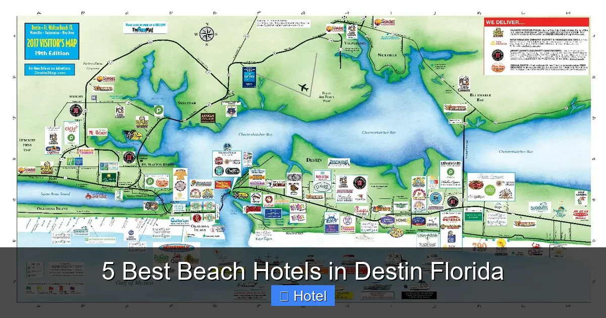 5 Best Beach Hotels in Destin Florida