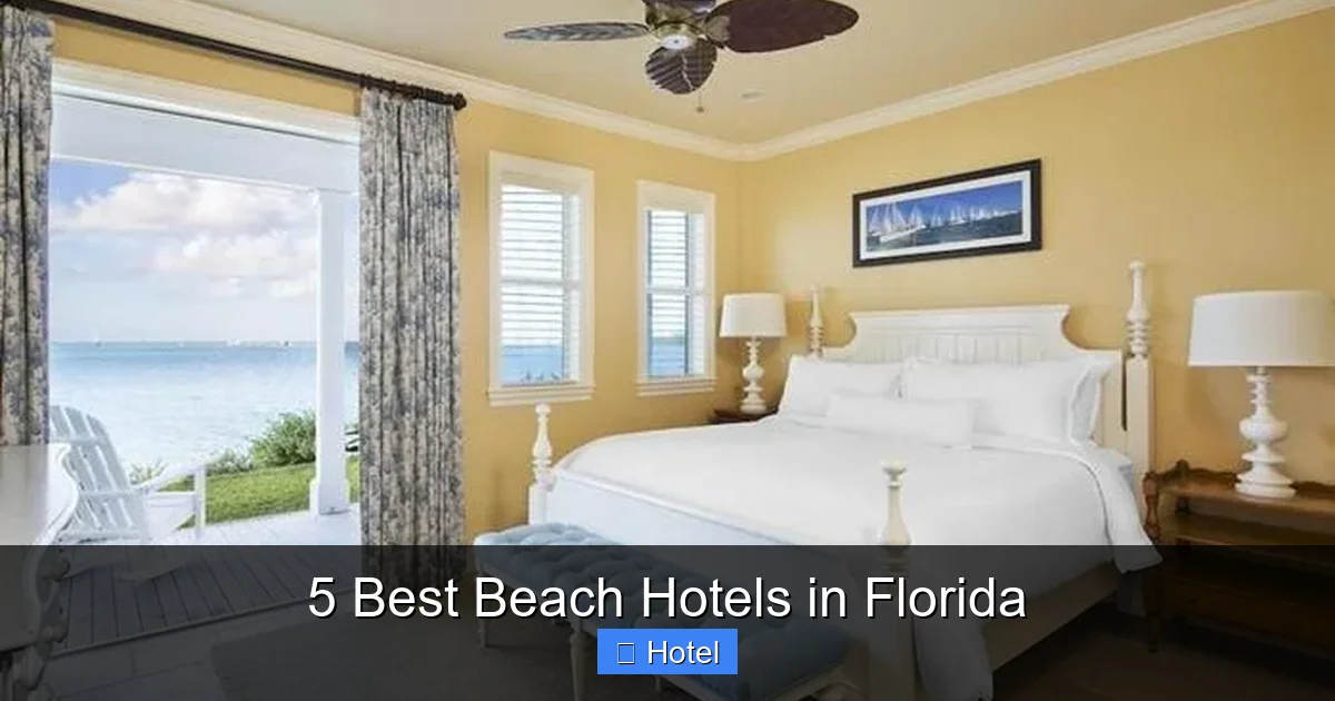 5 Best Beach Hotels in Florida