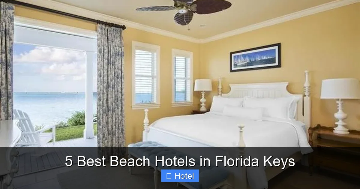 5 Best Beach Hotels in Florida Keys
