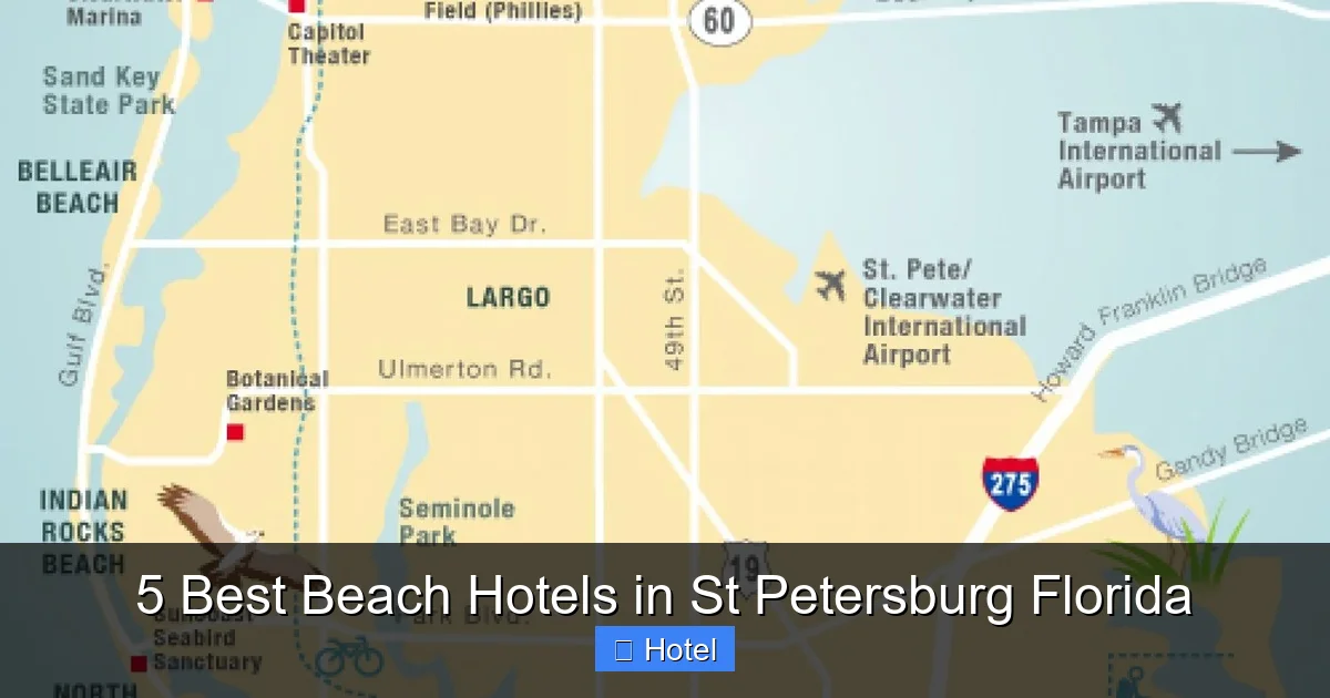 5 Best Beach Hotels in St Petersburg Florida