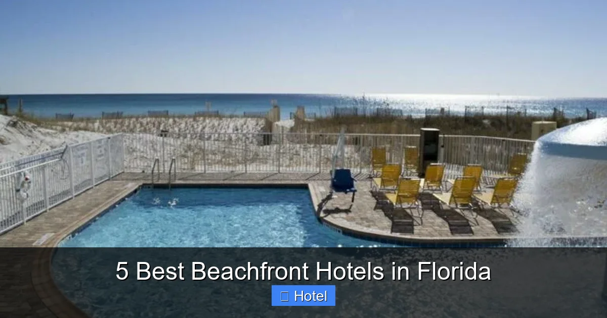5 Best Beachfront Hotels in Florida