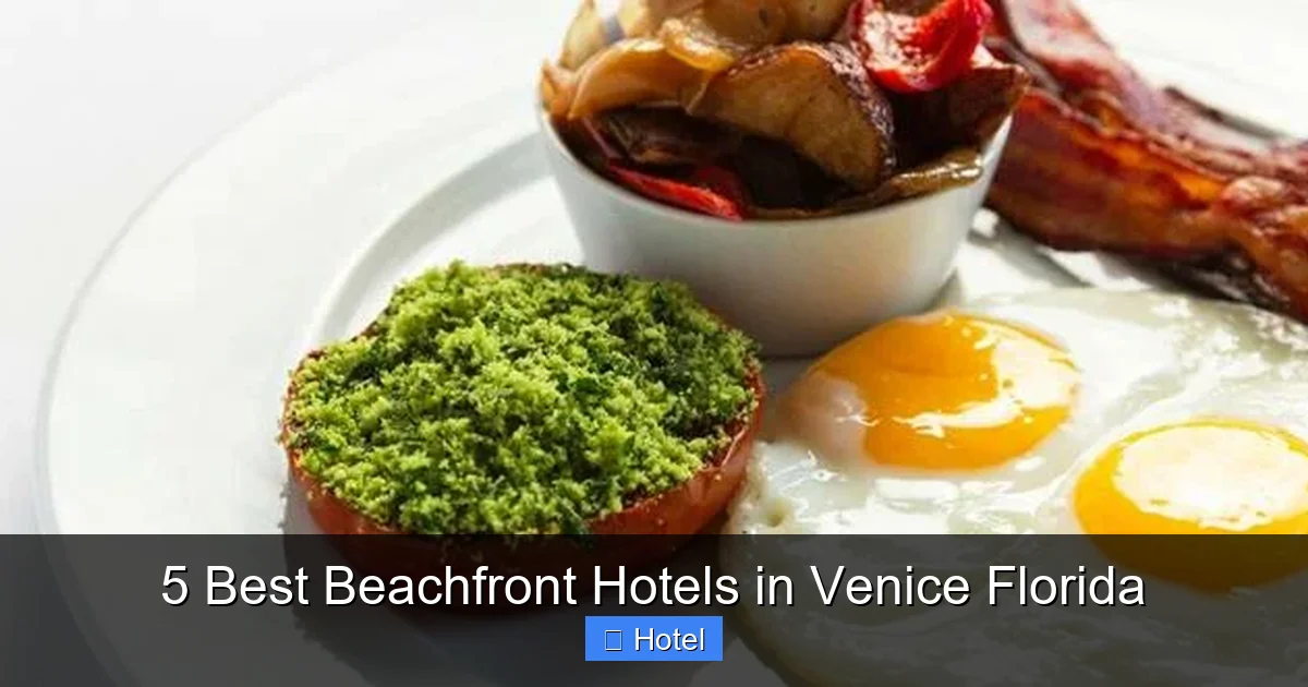 5 Best Beachfront Hotels in Venice Florida