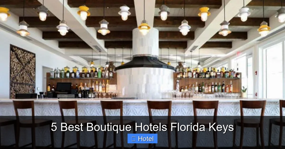 5 Best Boutique Hotels Florida Keys