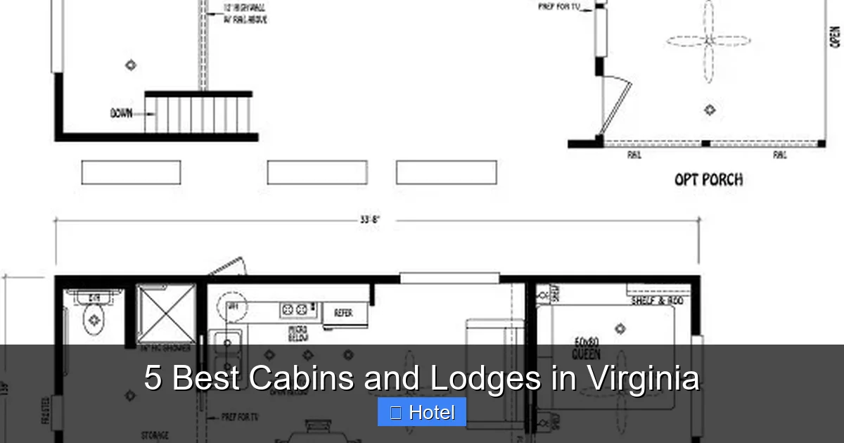 5 Best Cabins and Lodges in Virginia