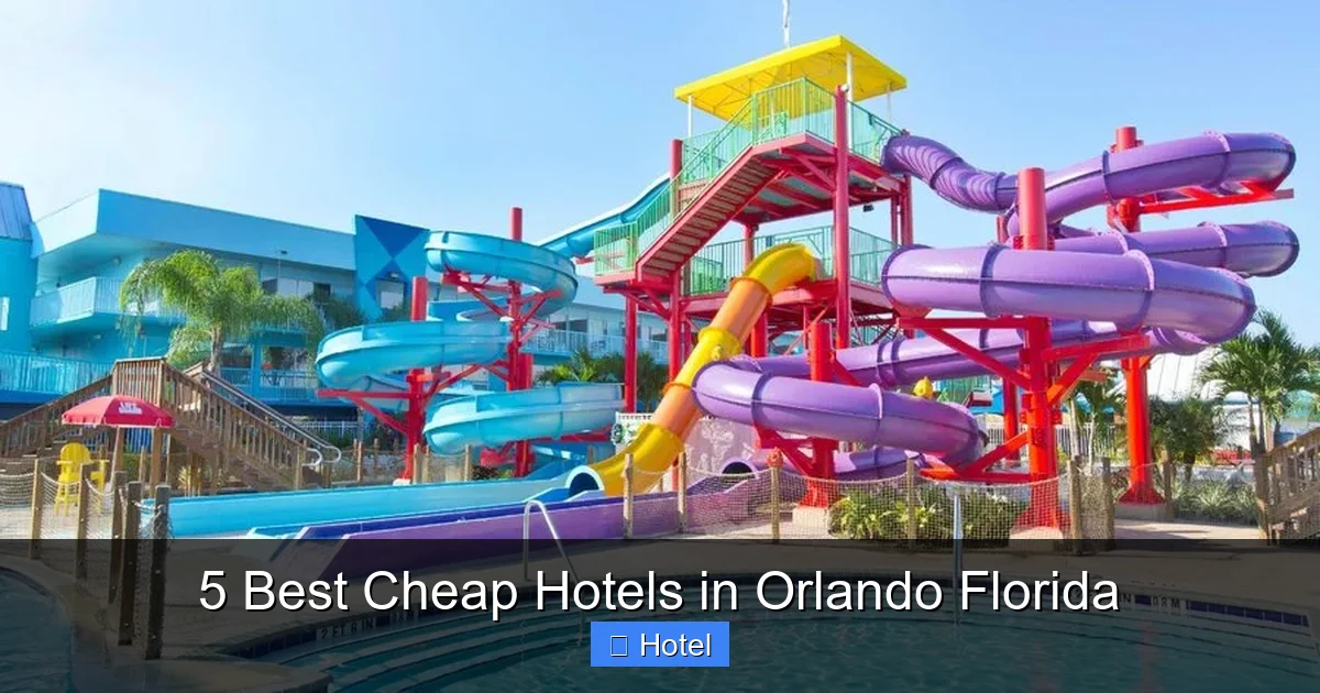 5 Best Cheap Hotels in Orlando Florida