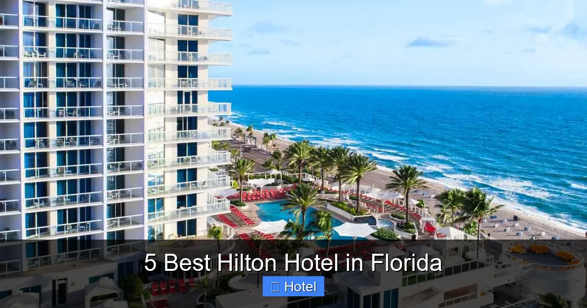 5 Best Hilton Hotel in Florida