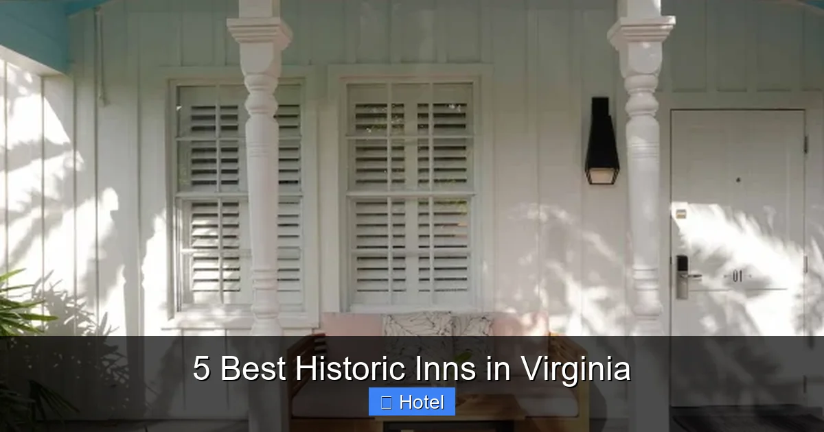5 Best Historic Inns in Virginia