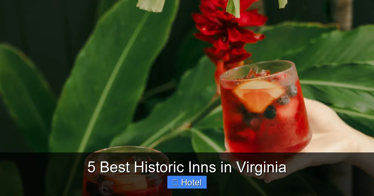 5 Best Historic Inns in Virginia