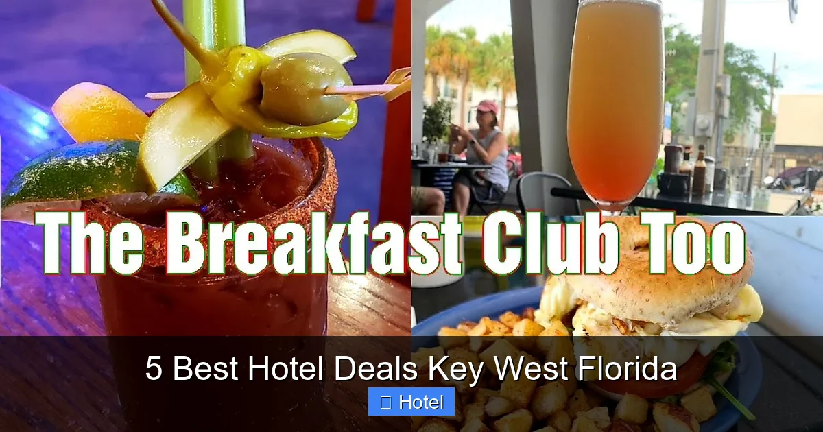 5 Best Hotel Deals Key West Florida