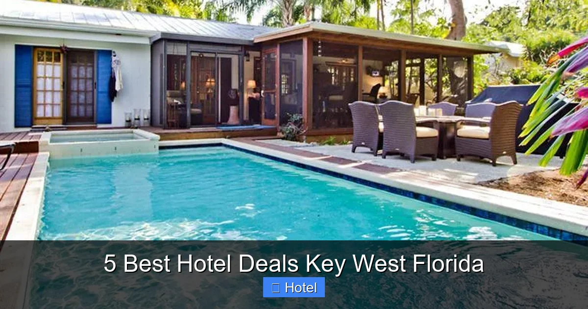 5 Best Hotel Deals Key West Florida