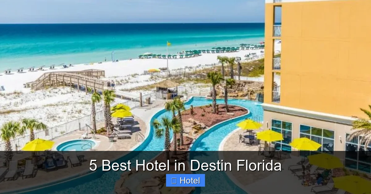 5 Best Hotel in Destin Florida