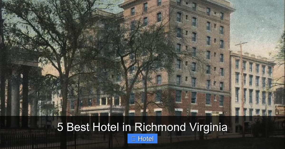 5 Best Hotel in Richmond Virginia