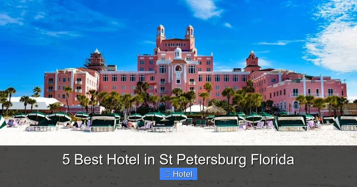 5 Best Hotel in St Petersburg Florida