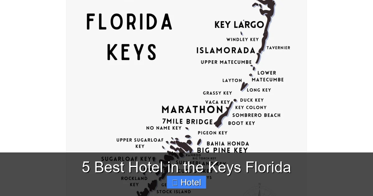 5 Best Hotel in the Keys Florida