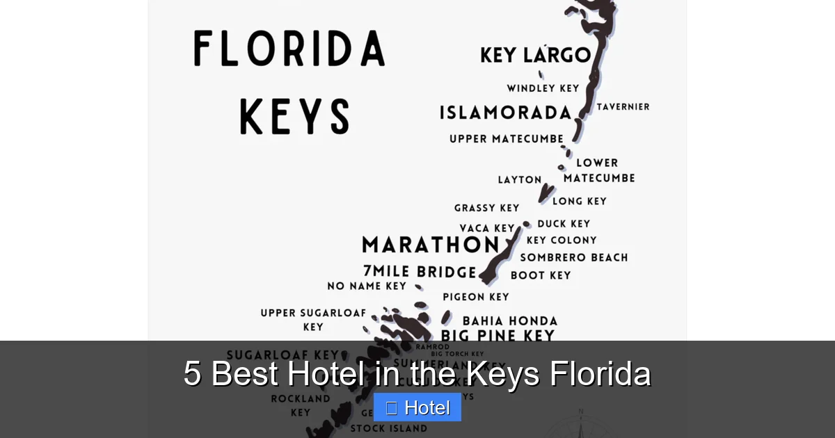 5 Best Hotel in the Keys Florida
