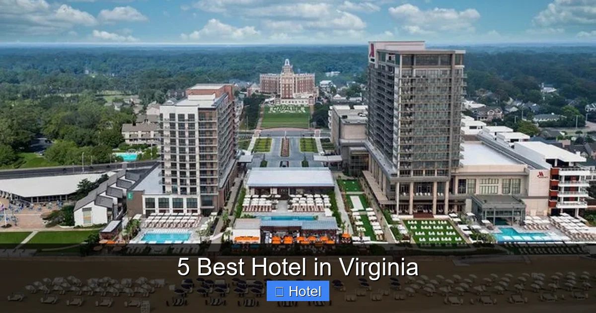 5 Best Hotel in Virginia
