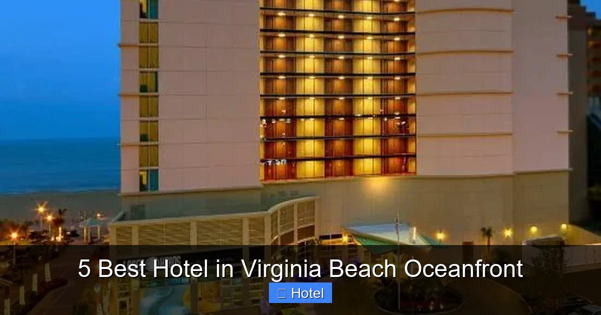 5 Best Hotel in Virginia Beach Oceanfront