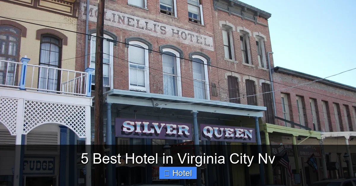 5 Best Hotel in Virginia City Nv