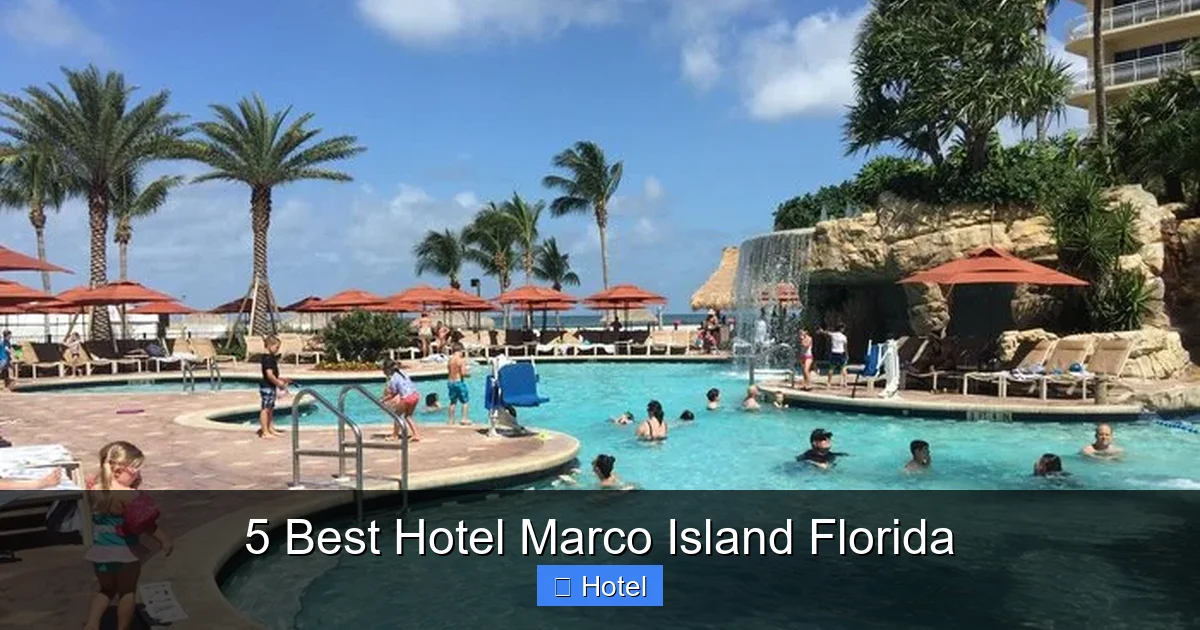 5 Best Hotel Marco Island Florida