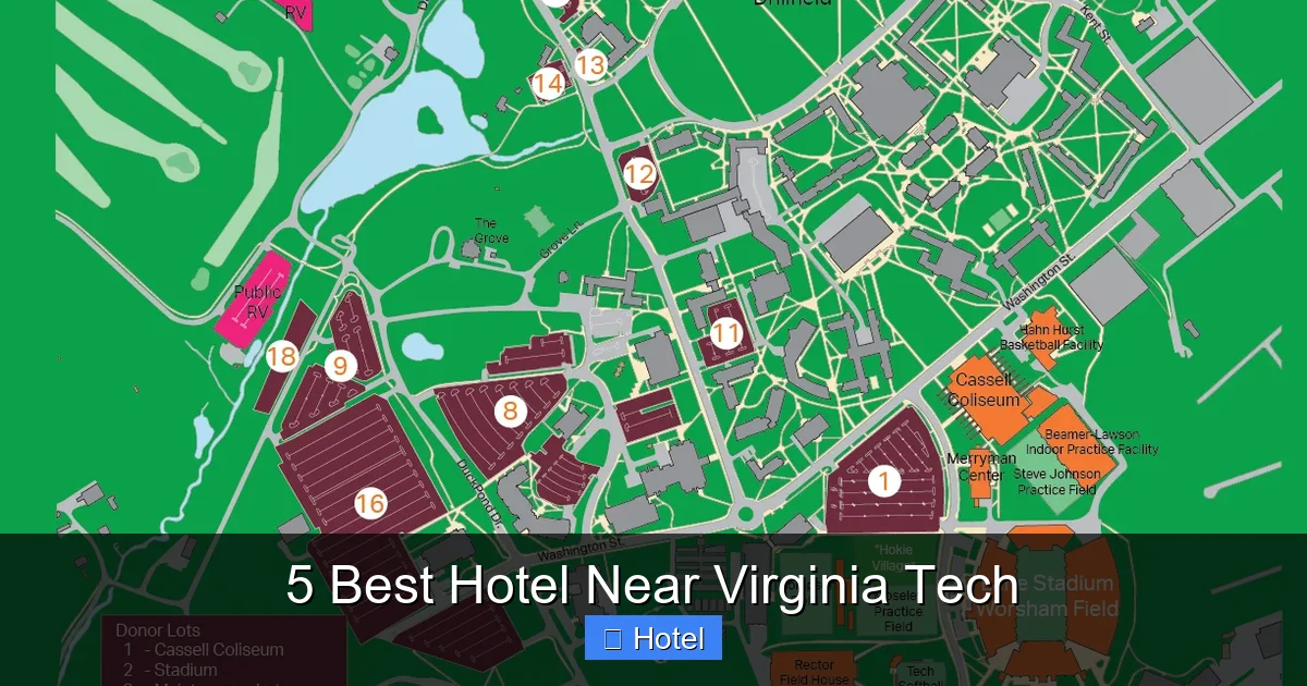 5 Best Hotel Near Virginia Tech