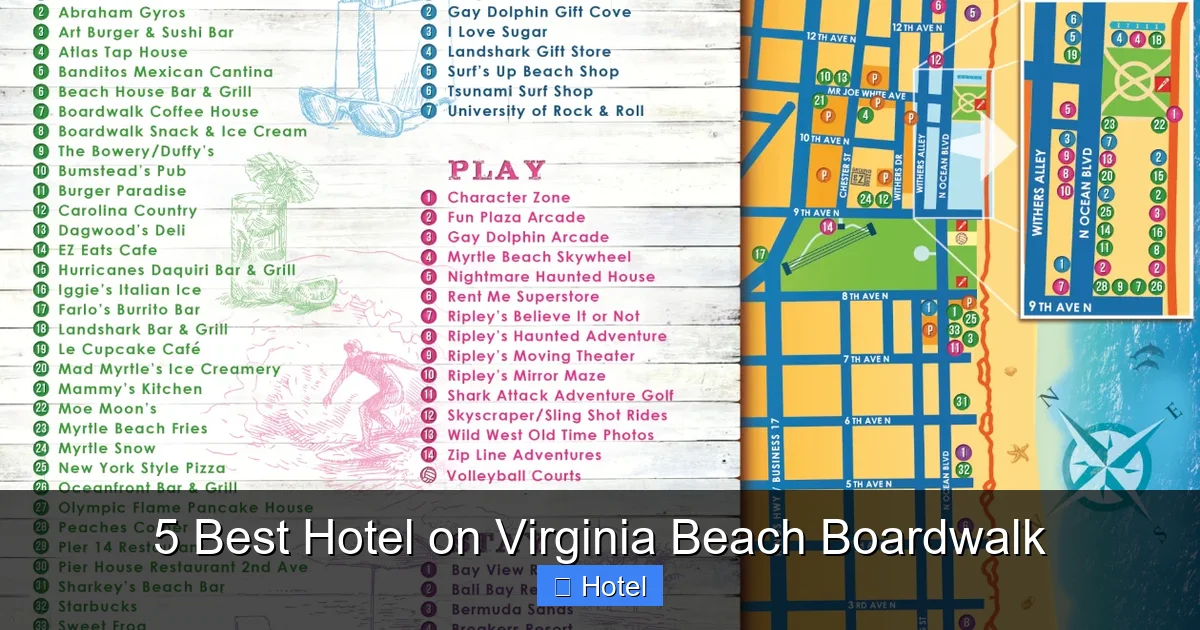 5 Best Hotel on Virginia Beach Boardwalk