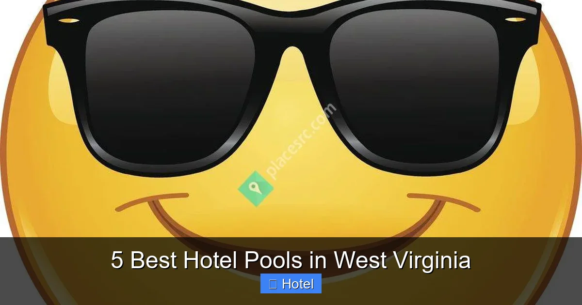 5 Best Hotel Pools in West Virginia