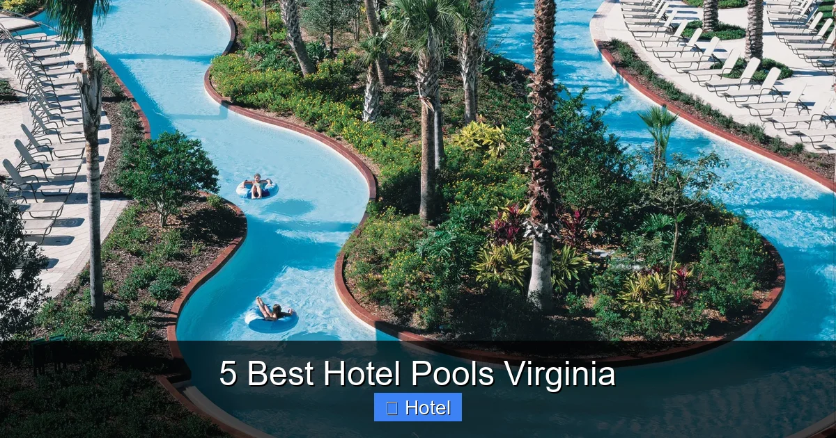 5 Best Hotel Pools Virginia