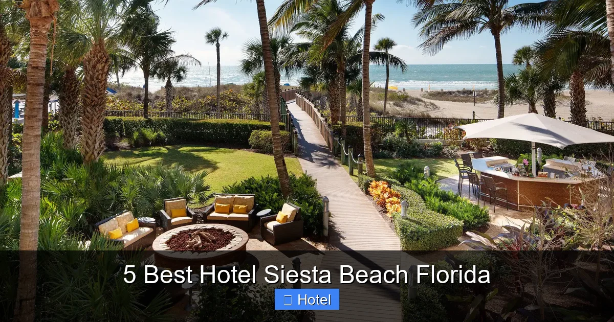 5 Best Hotel Siesta Beach Florida