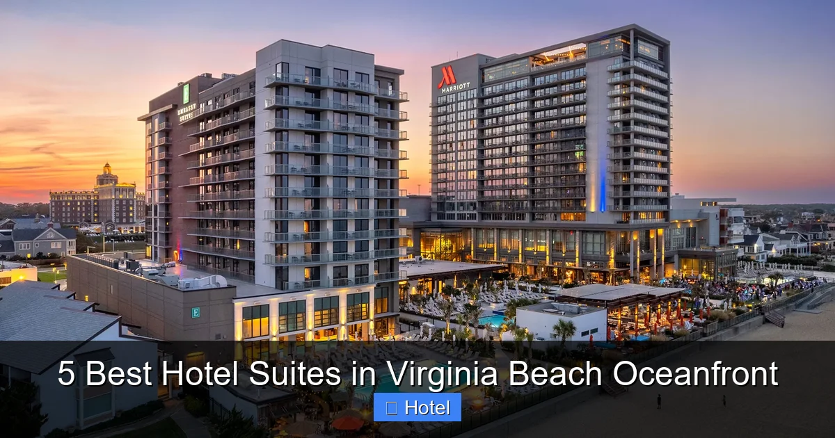 5 Best Hotel Suites in Virginia Beach Oceanfront