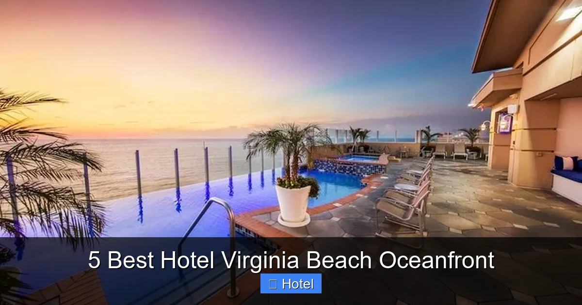 5 Best Hotel Virginia Beach Oceanfront