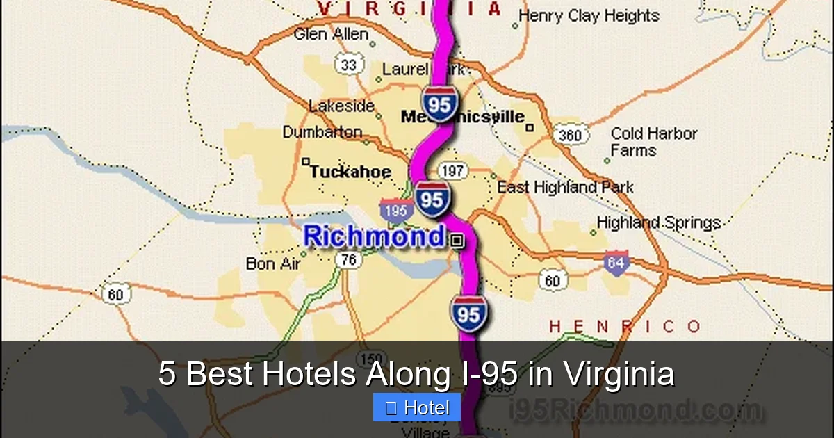 5 Best Hotels Along I-95 in Virginia