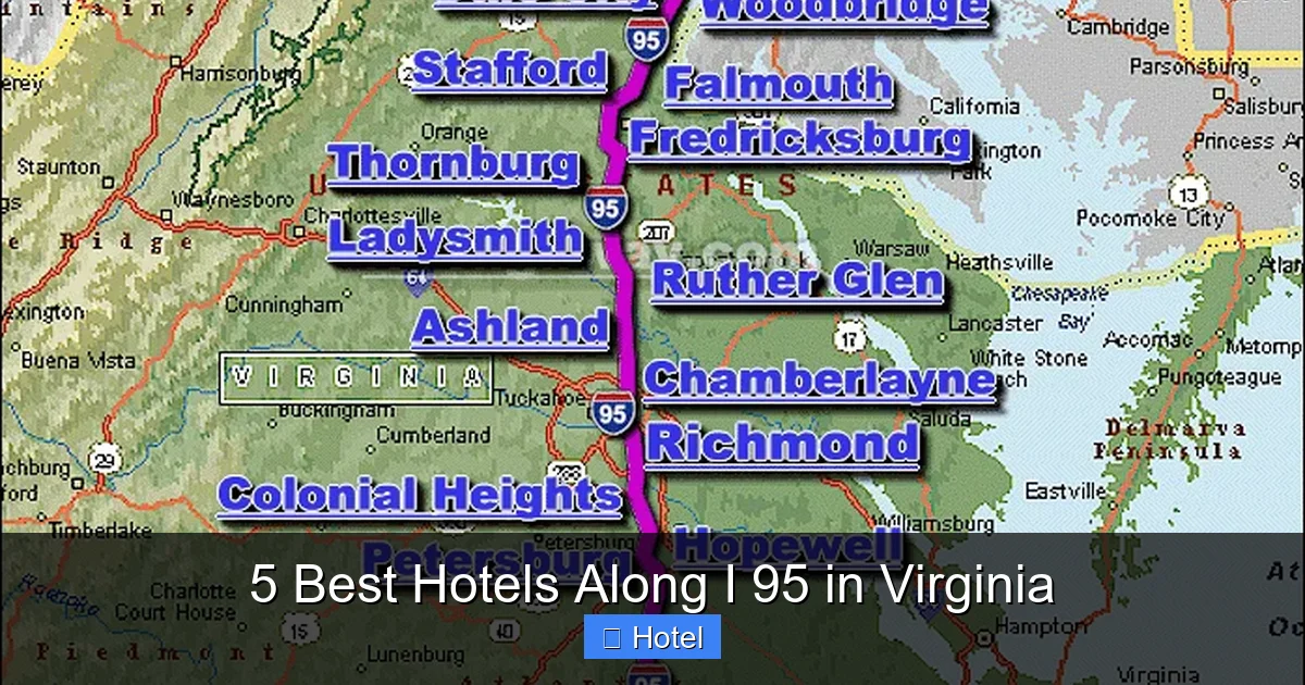 5 Best Hotels Along I 95 in Virginia