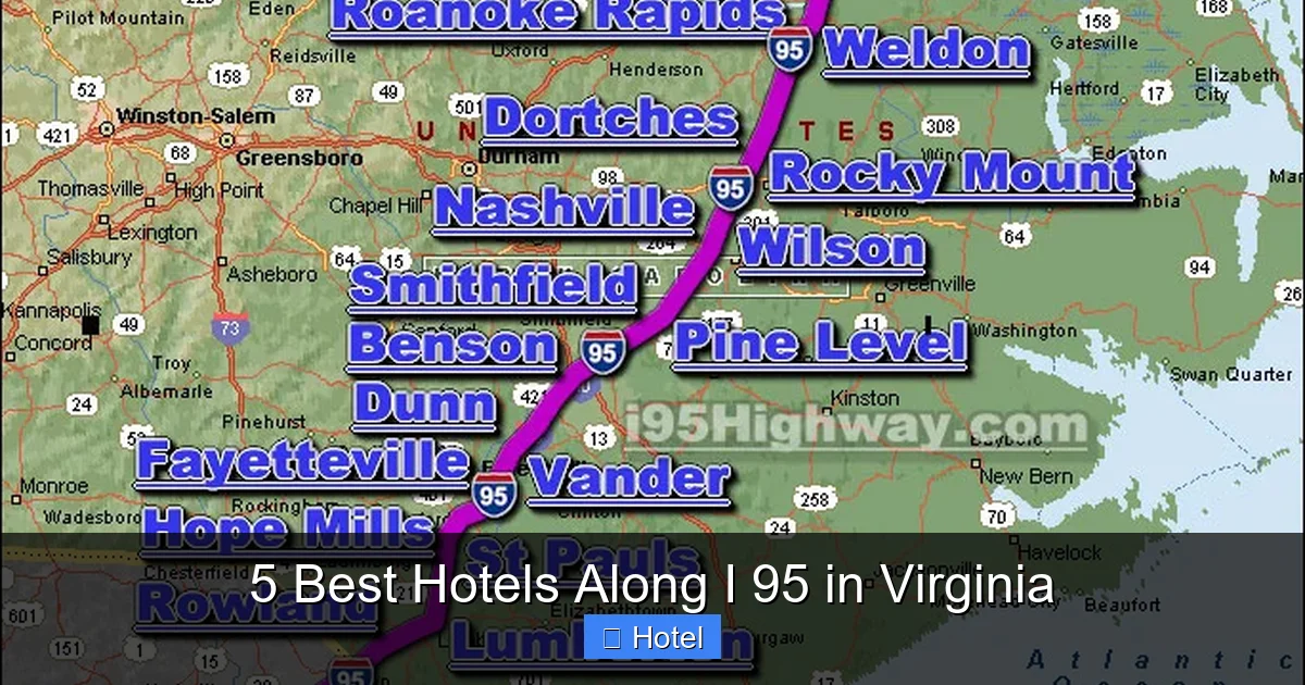 5 Best Hotels Along I 95 in Virginia