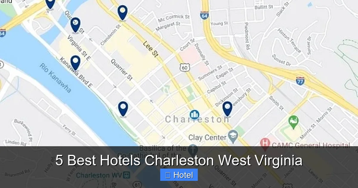 5 Best Hotels Charleston West Virginia