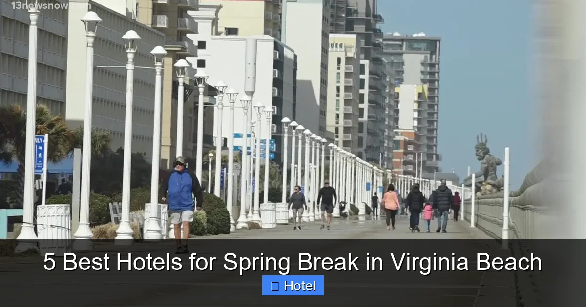 5 Best Hotels for Spring Break in Virginia Beach