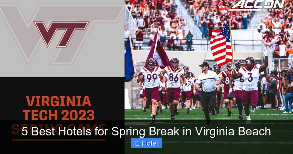 5 Best Hotels for Spring Break in Virginia Beach