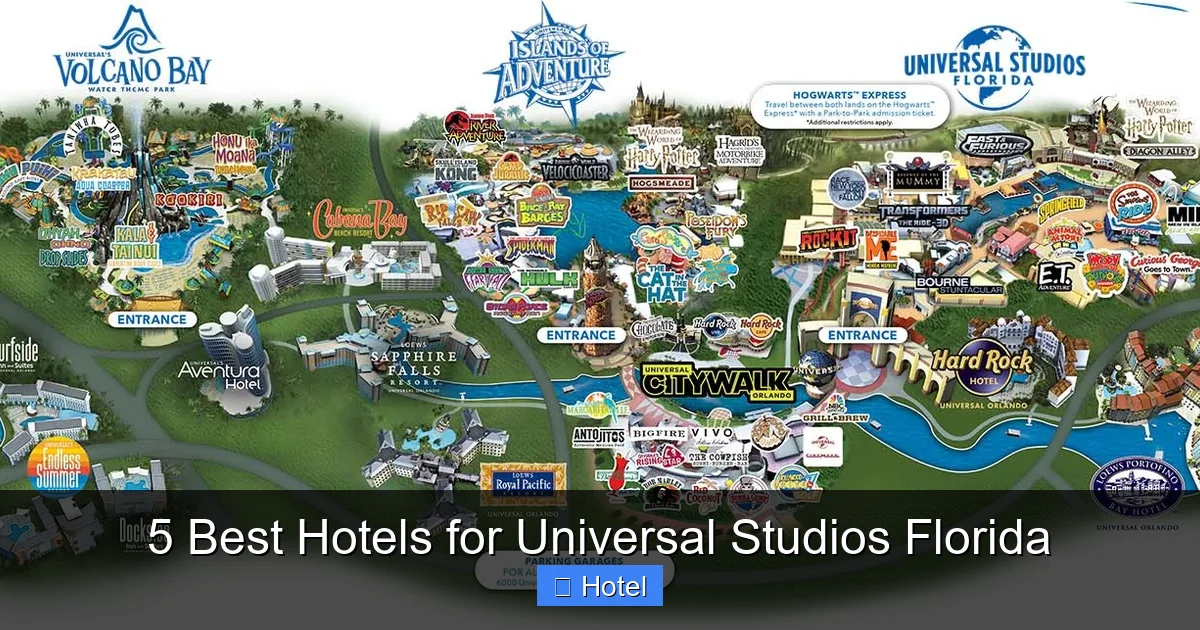 5 Best Hotels for Universal Studios Florida