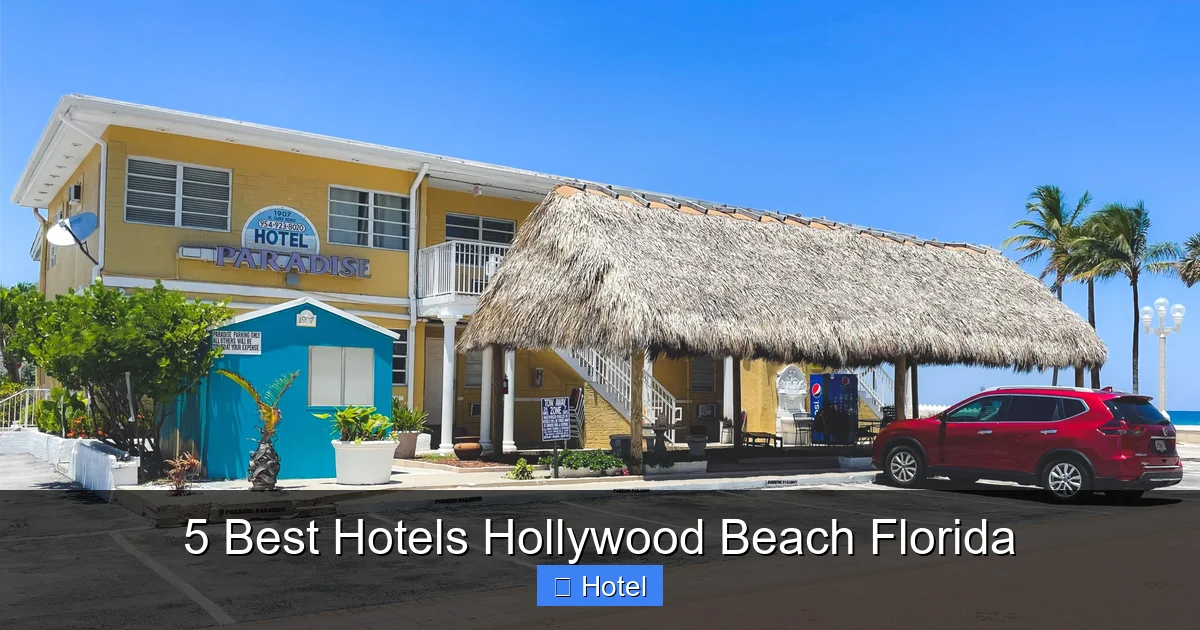 5 Best Hotels Hollywood Beach Florida