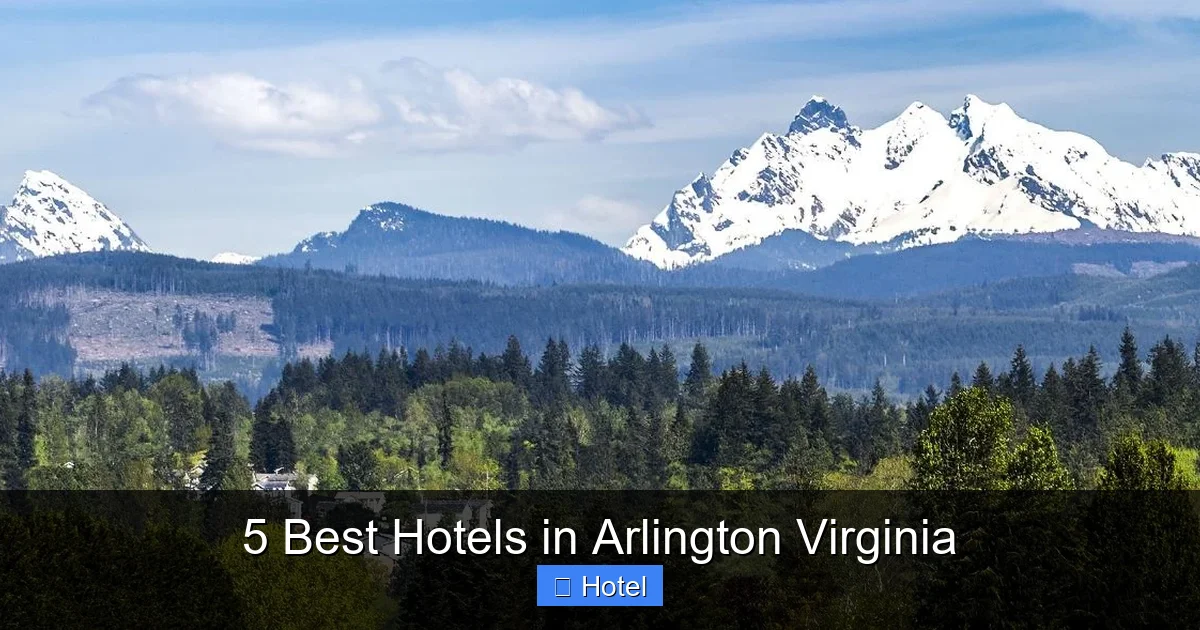5 Best Hotels in Arlington Virginia