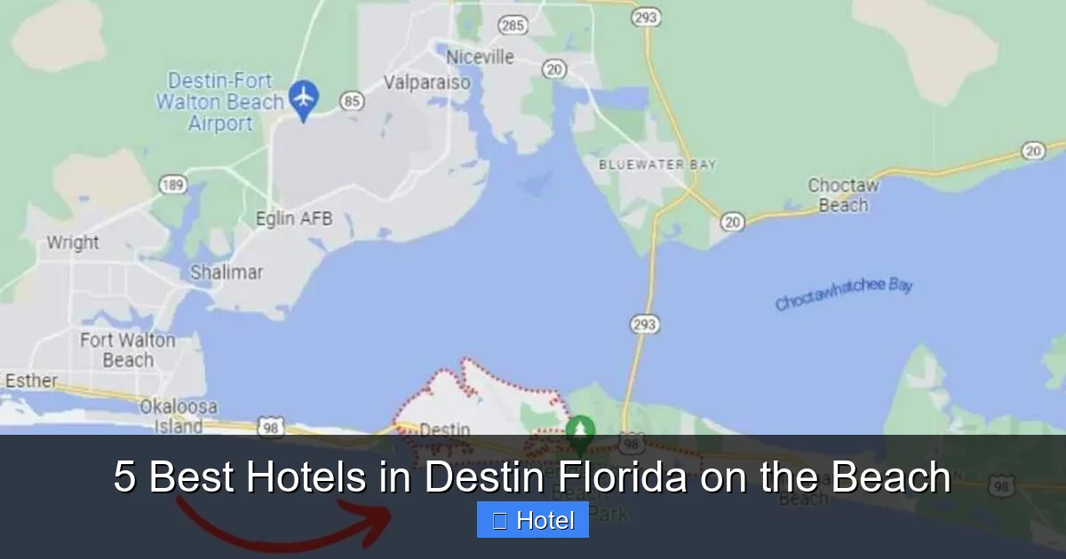 5 Best Hotels in Destin Florida on the Beach