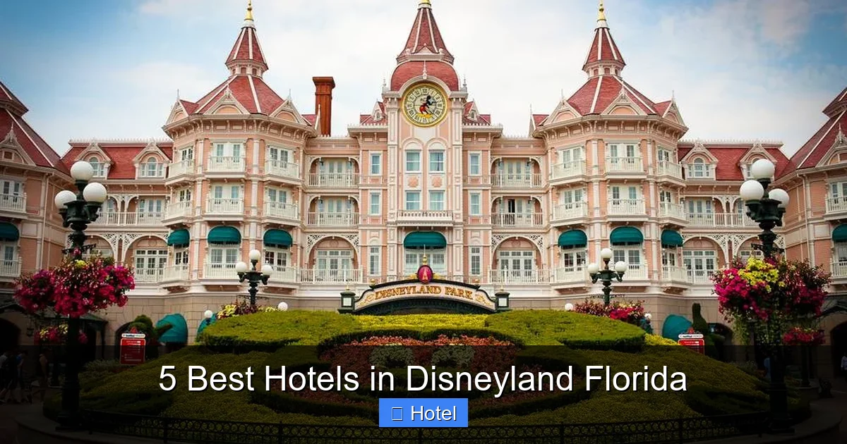 5 Best Hotels in Disneyland Florida
