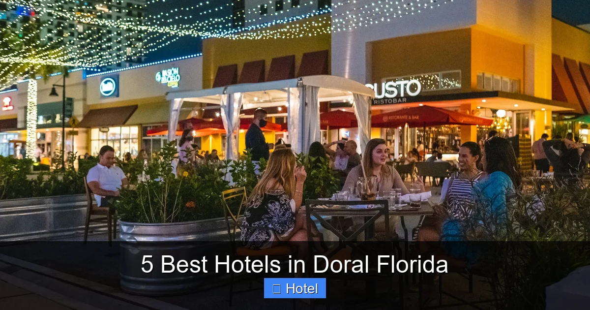 5 Best Hotels in Doral Florida