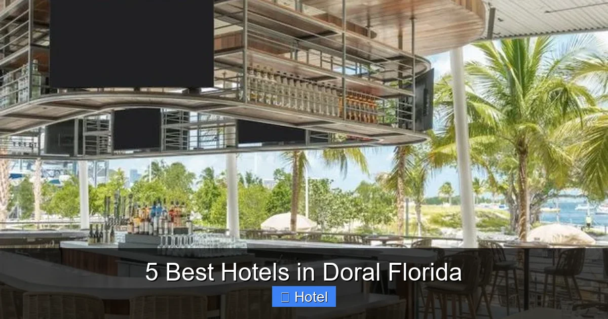 5 Best Hotels in Doral Florida