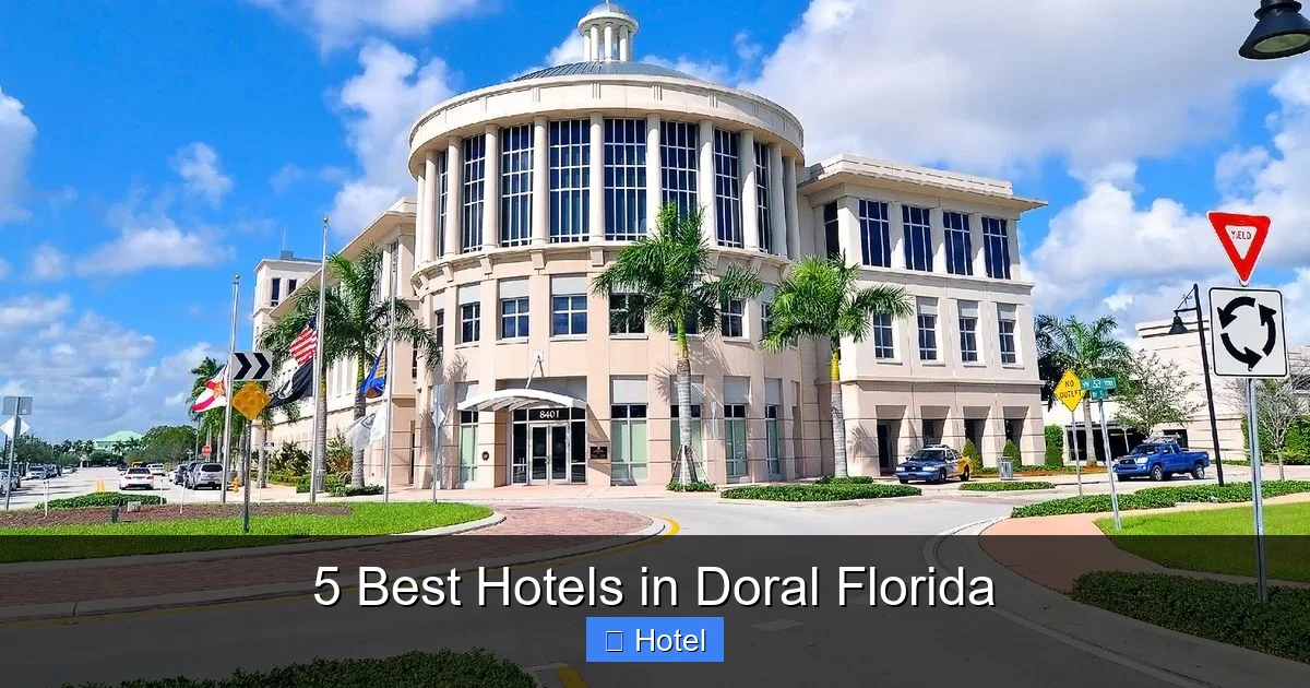 5 Best Hotels in Doral Florida