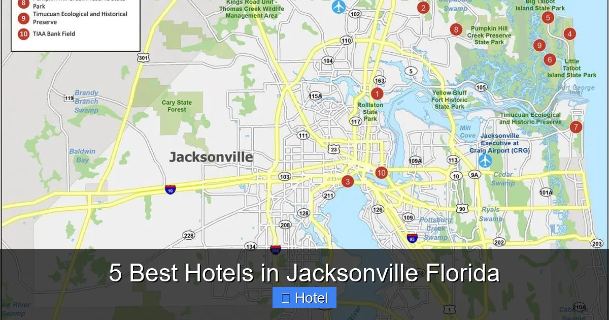 5 Best Hotels in Jacksonville Florida