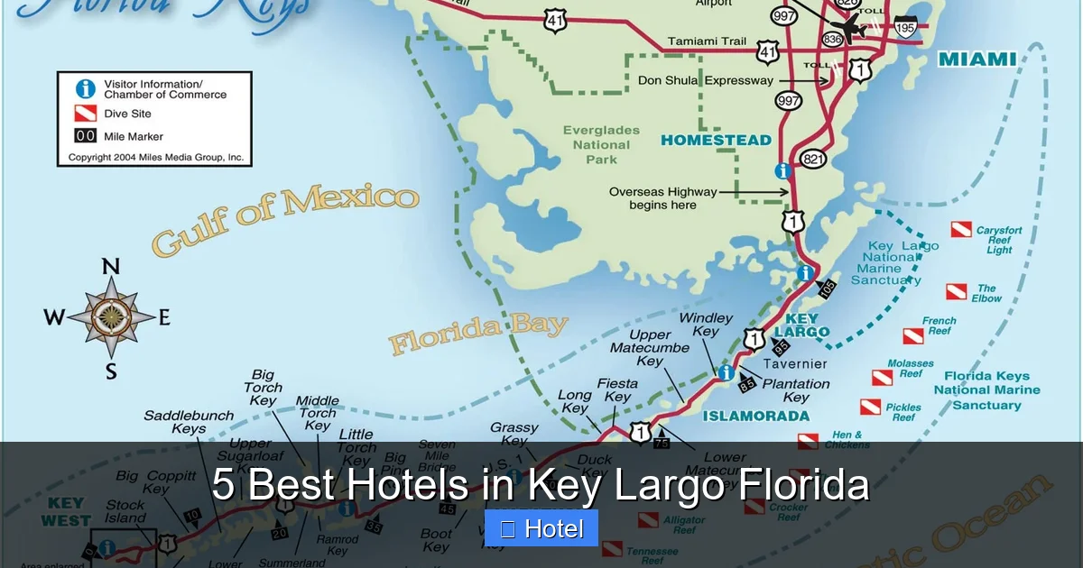 5 Best Hotels in Key Largo Florida