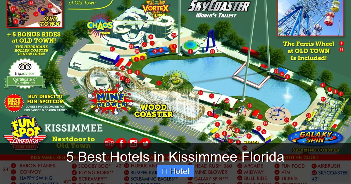 5 Best Hotels in Kissimmee Florida
